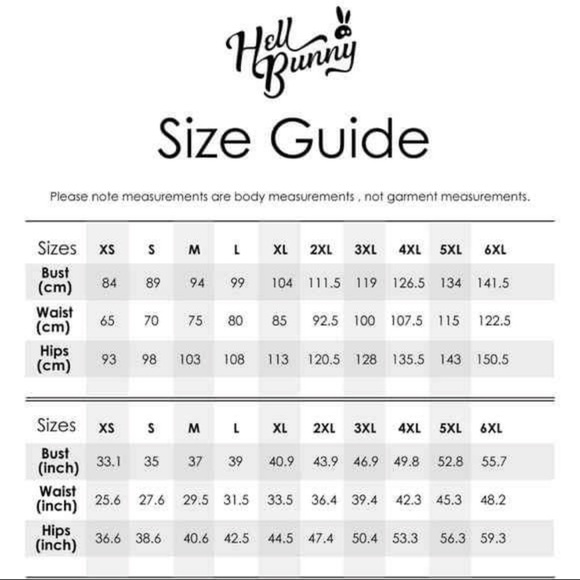 Hell Bunny Black White Polka Dot Swing Dress XS Retro Rockabilly Pin Up - Picture 6 of 6